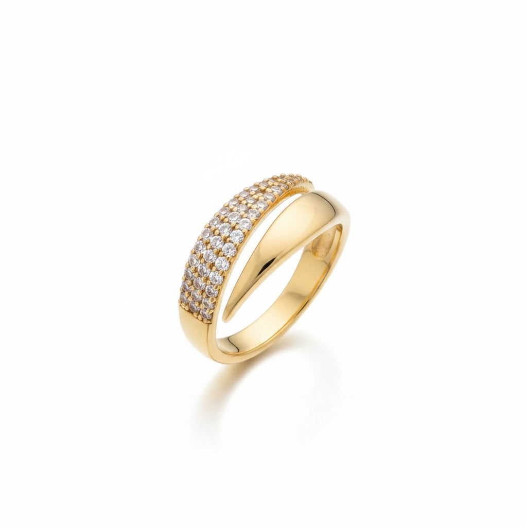 Jewelance™ AdjustableRing 1+1 GRATIS – Elegant Kvinders Mode Glimrende Rhinestone Justerbar Ring