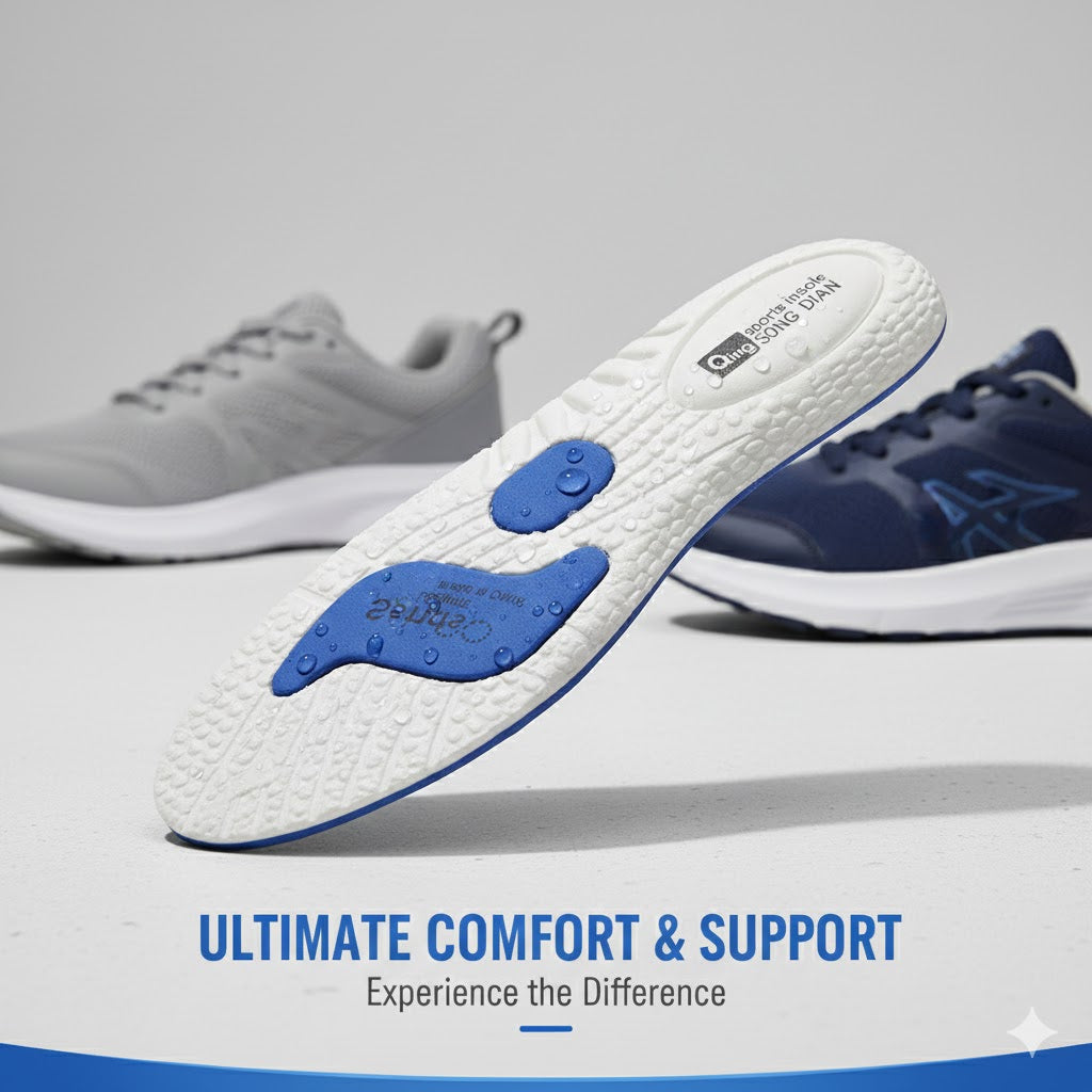 Happy™ ShoeInsole 1+1 GRATIS: Komfort Dæmpet Sport Og Hverdag Sko Indersål