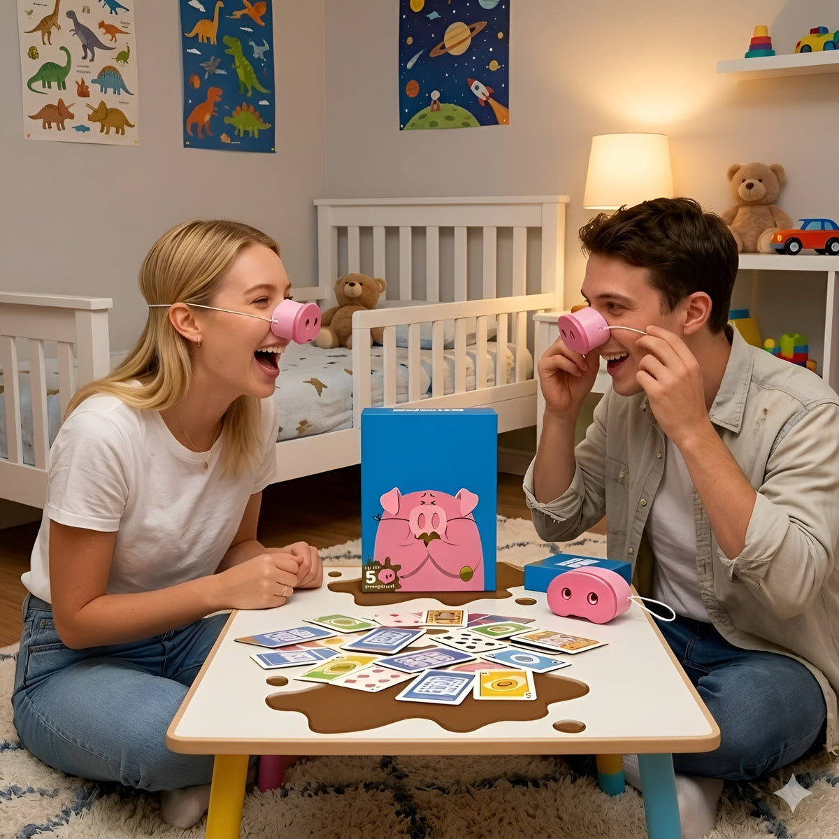 SnortBurst: Sjov Interaktiv Familie Fest Spil Udfordring Snort Burst