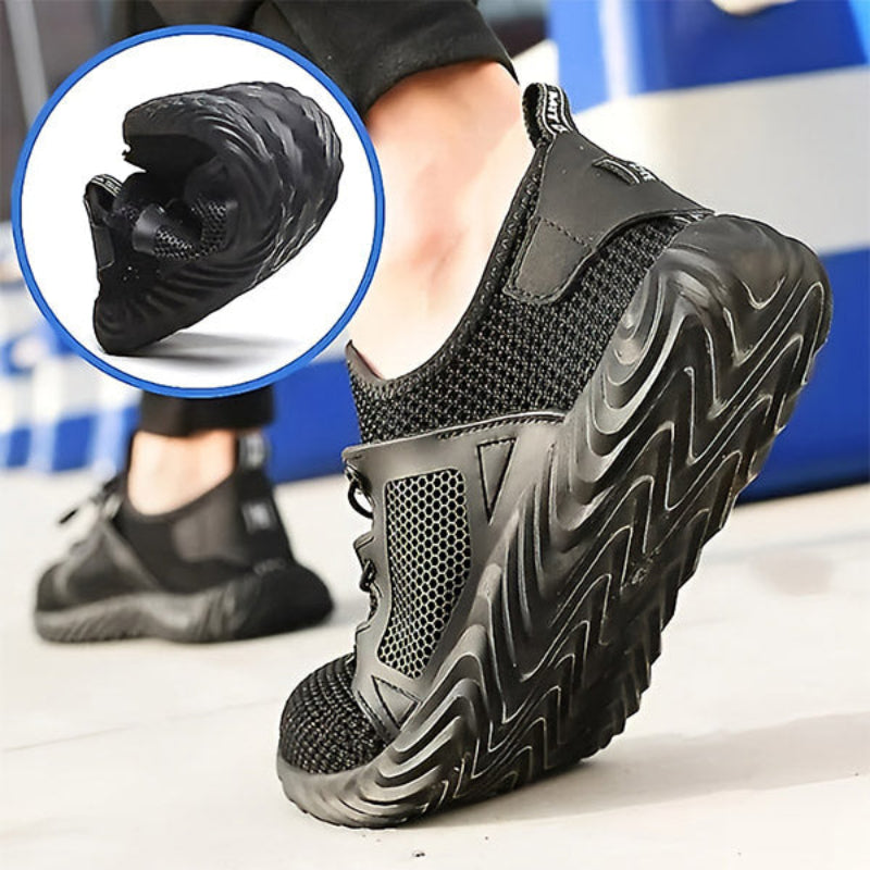 Happy™ BreathableShoes: Åndbare Komfortable Klassiske Stile Arbejdssikkerhedssko