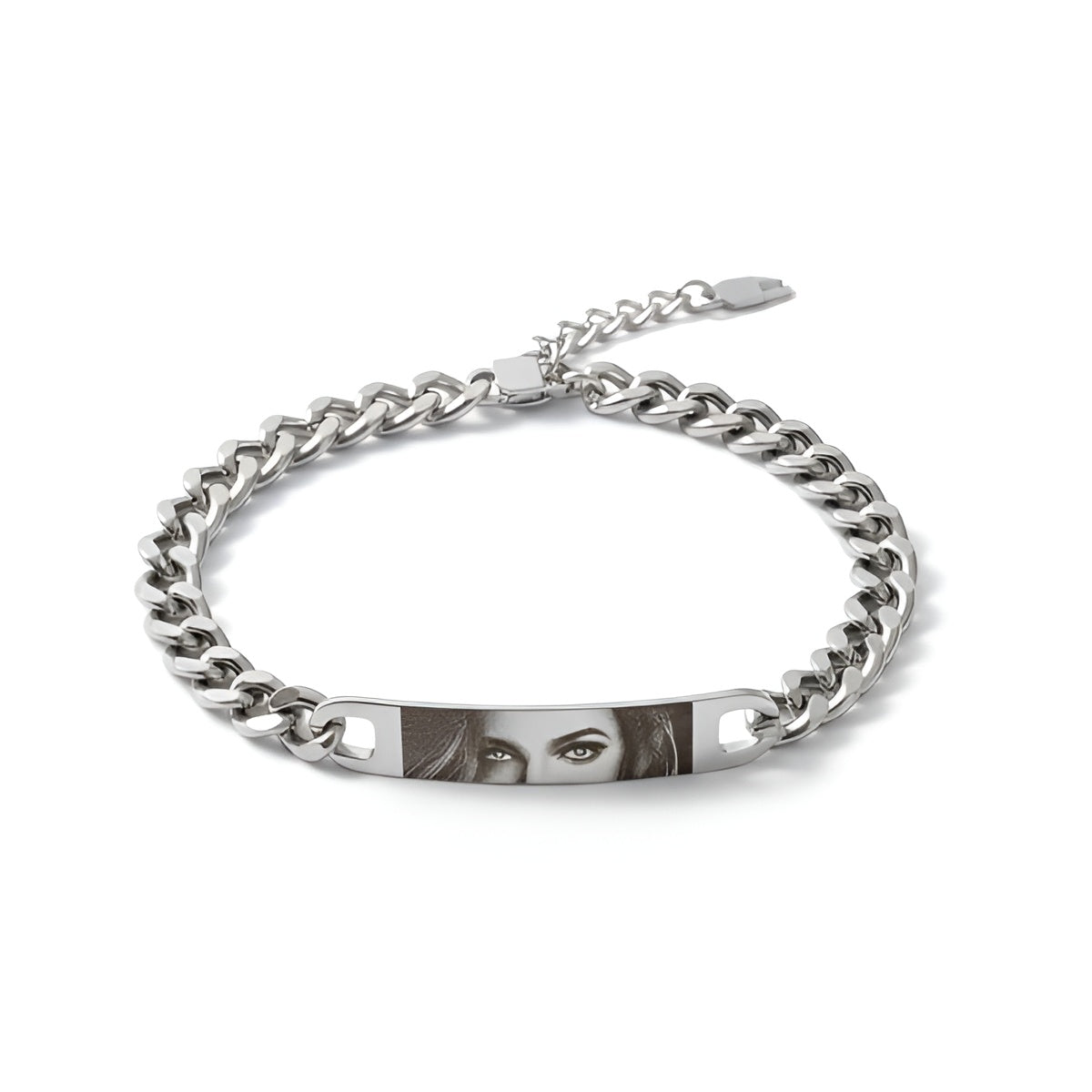 Jewelance™ PersonalizedBracelet: Moderne Elegant Personligt Øjne Print Armbånd