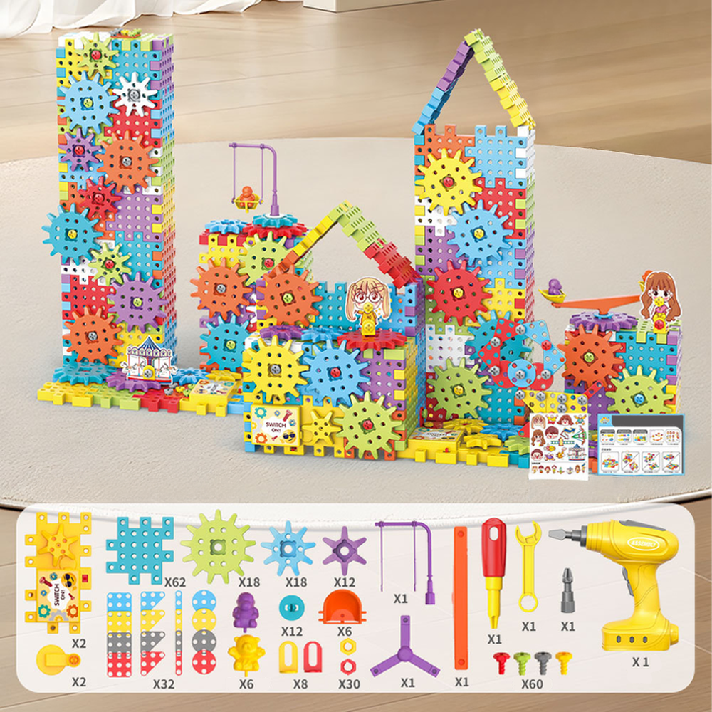 Kletshuts™ GearPuzzle: Fantastisk Interaktivt 3D Udstyr Puslespil Spil Sæt