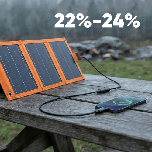 SolarPack - Foldbart Bærbart Solpanel Pakke