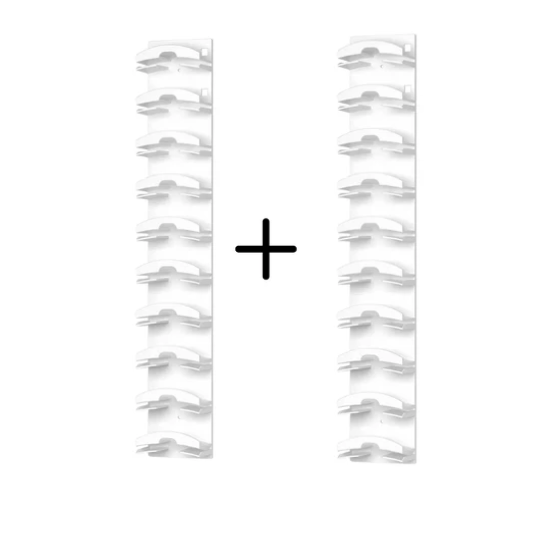GlideHold® HatOrganizer 1+1 GRATIS: Væg Monteret Hat Arrangør Rack