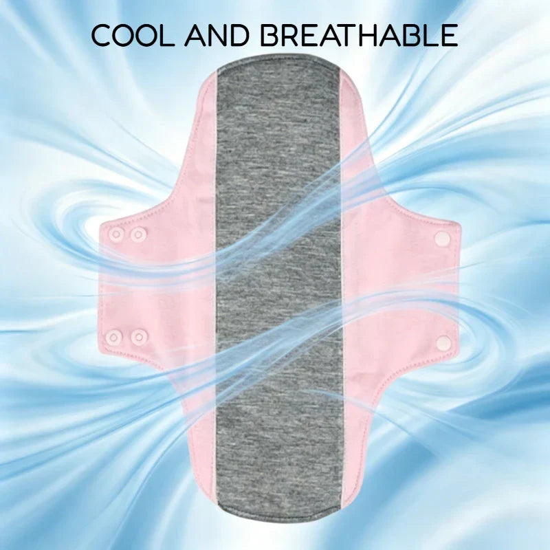 Icone™ WashablePads 6+6 GRATIS - Vaskbare Menstruelle Genanvendelige Trusseindlæg Bind