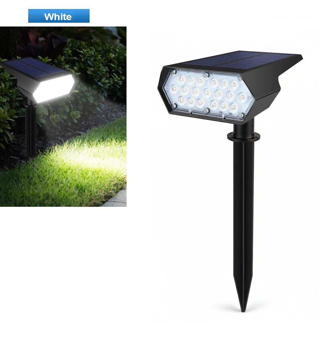 Ledsen™ OutdoorLight: Solcelledrevet Have Spotlight