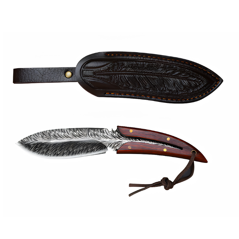 Globetrek° FeatherKnife: Unik Fjerinspireret Design Kompakt Kniv