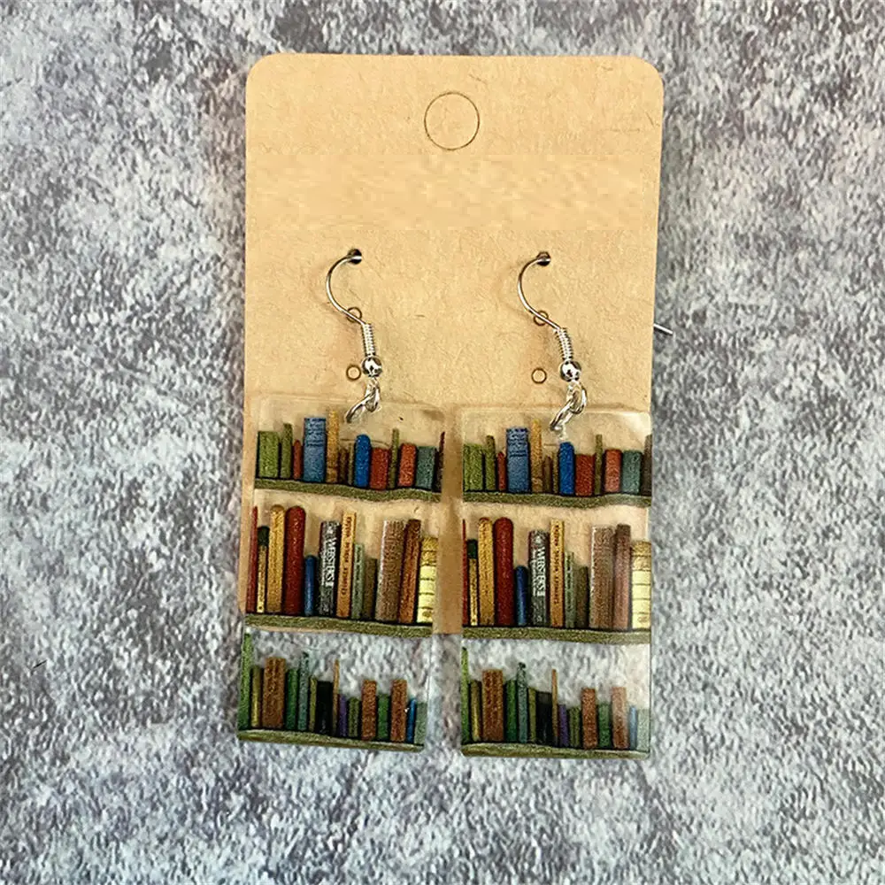 Jewelance™ BookEarrings 1+1 GRATIS: Stilfulde Farverige Retro Bogøreringe
