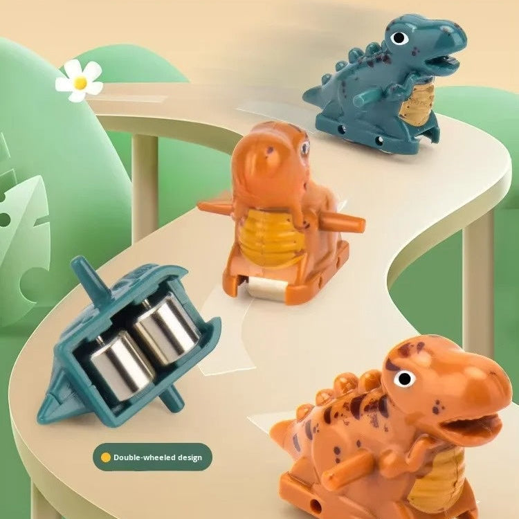 Kletshuts™ DinoSlide: Automatisk Dino Slide Spor Legetøj Til Børn